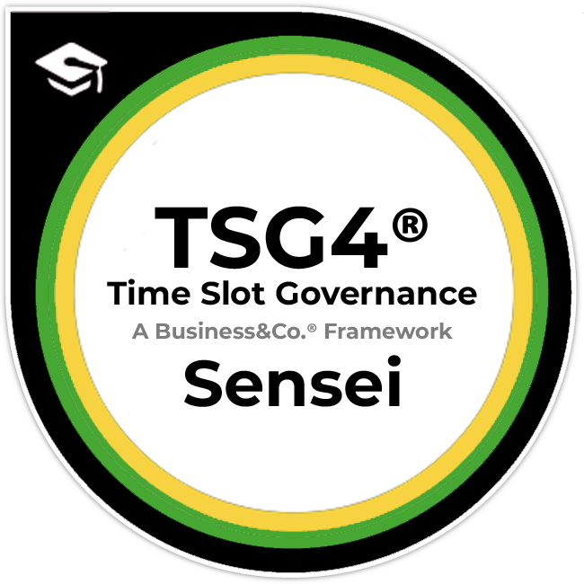 Insignia de certificación TSG4® Sensei